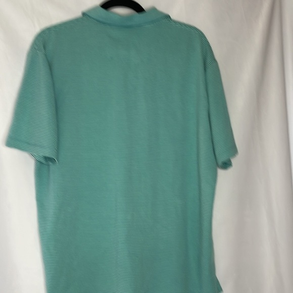 JAMAICA JAXX TEAL RIBBED POLO (L) - Picture 5 of 5